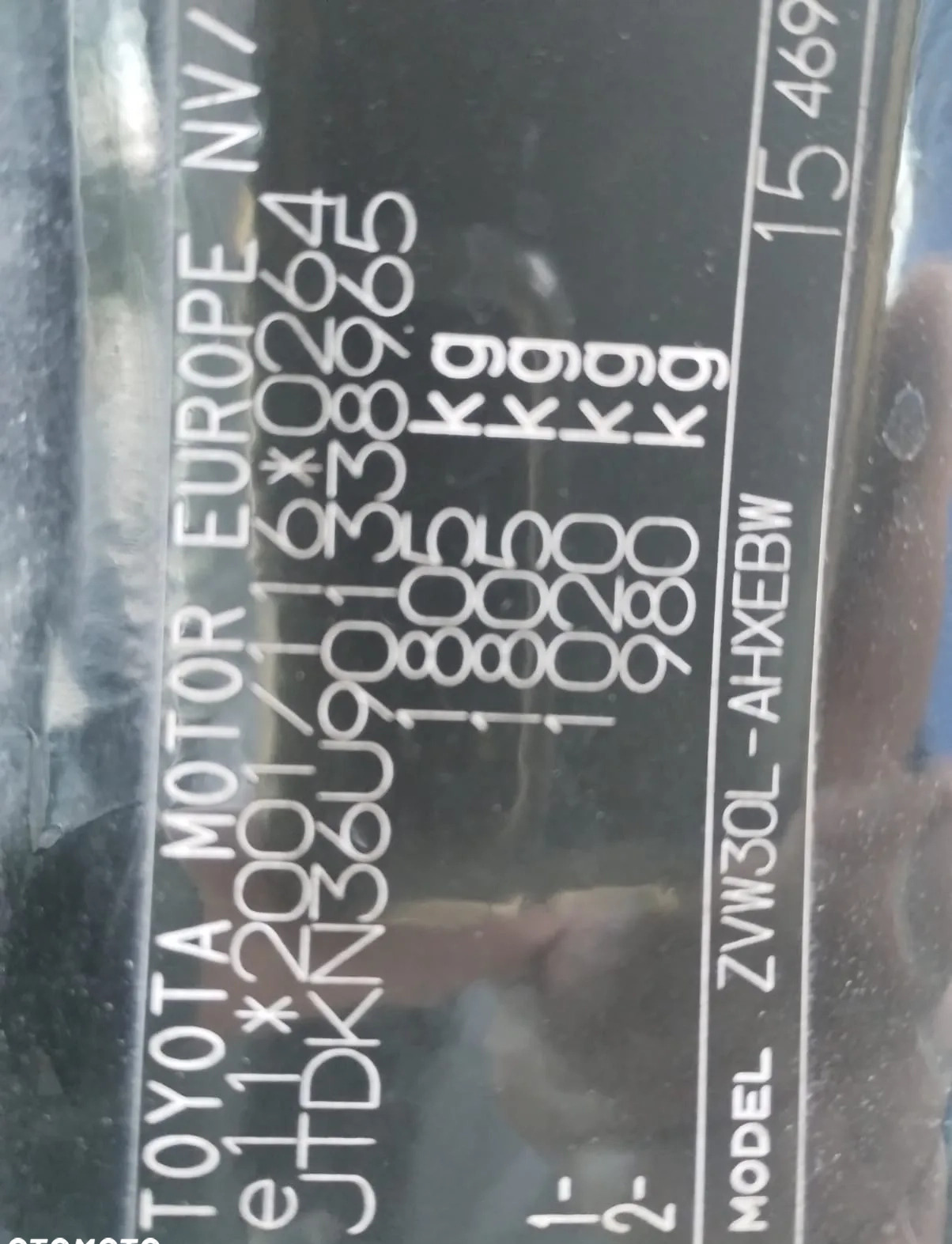 Toyota Prius cena 28500 przebieg: 355000, rok produkcji 2011 z Częstochowa małe 121